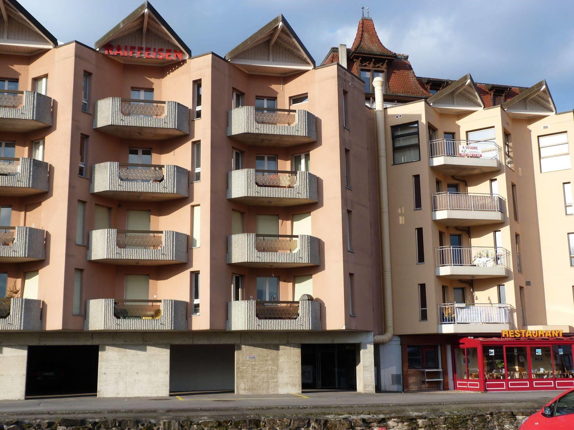 Le Lacustre 4Th Floor Port-Valais Luaran gambar