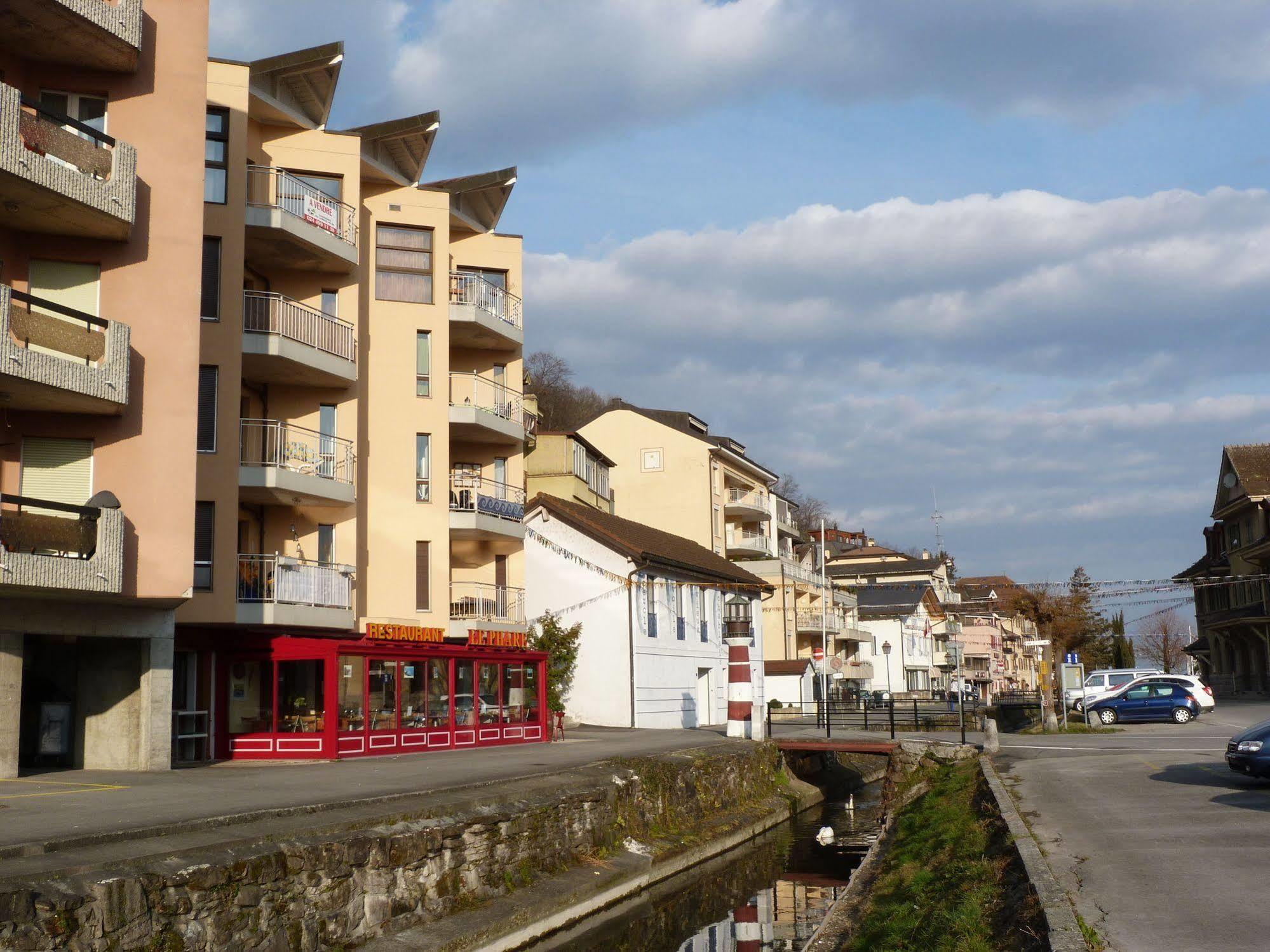 Le Lacustre 4Th Floor Port-Valais Luaran gambar